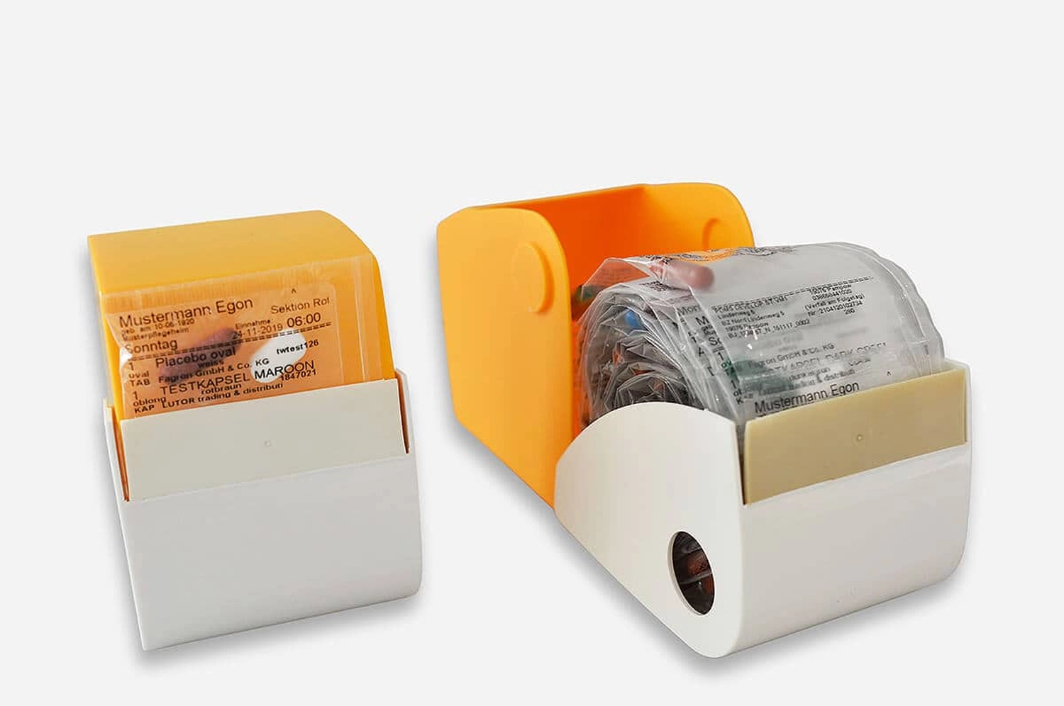 Blisterbox für die Medikamentenverteilung